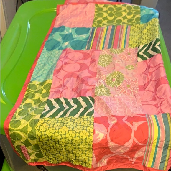 Coach Silk Scarf - Picture 4 of 4